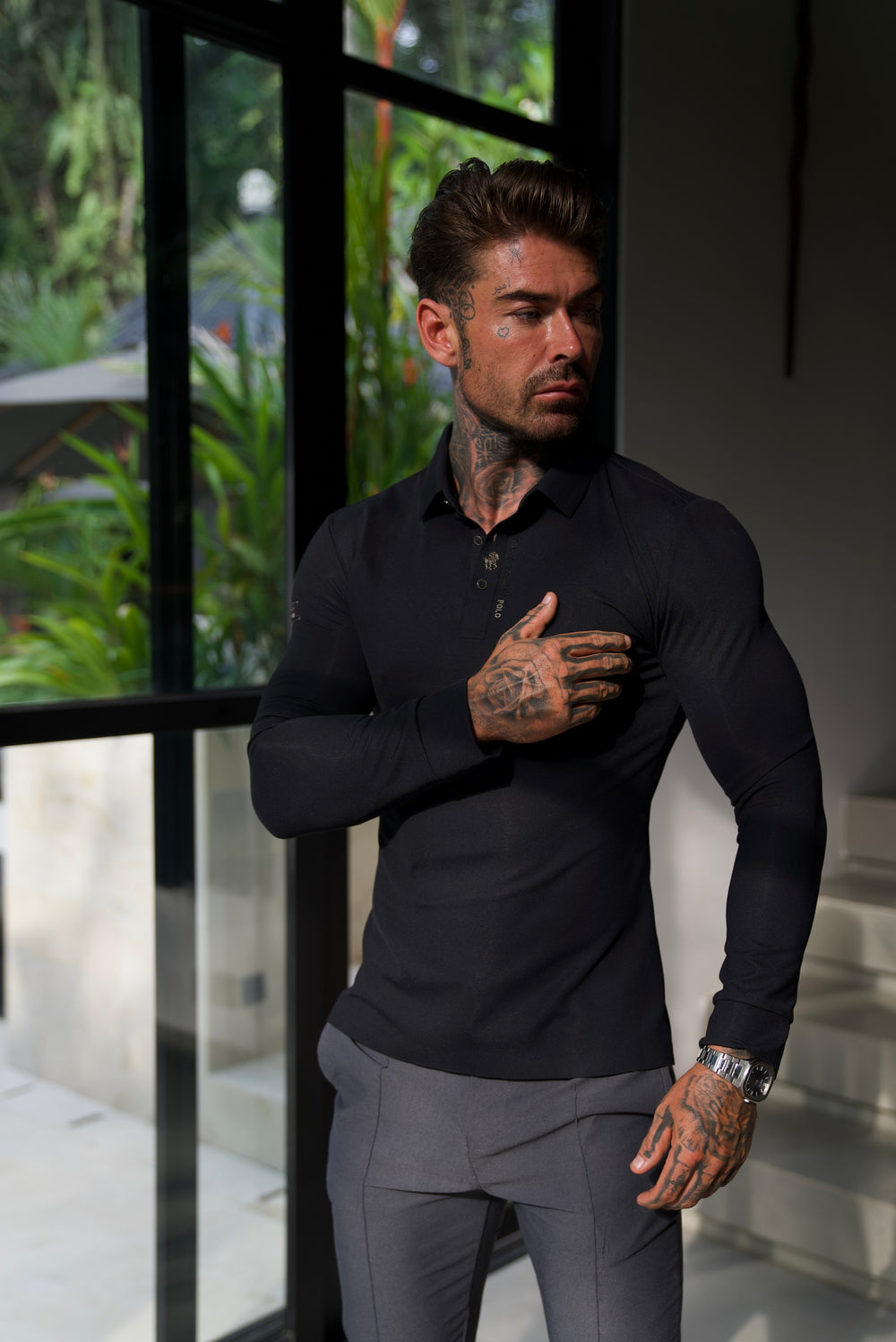 Elegante: Polo D'hiver Léger et Infroissable