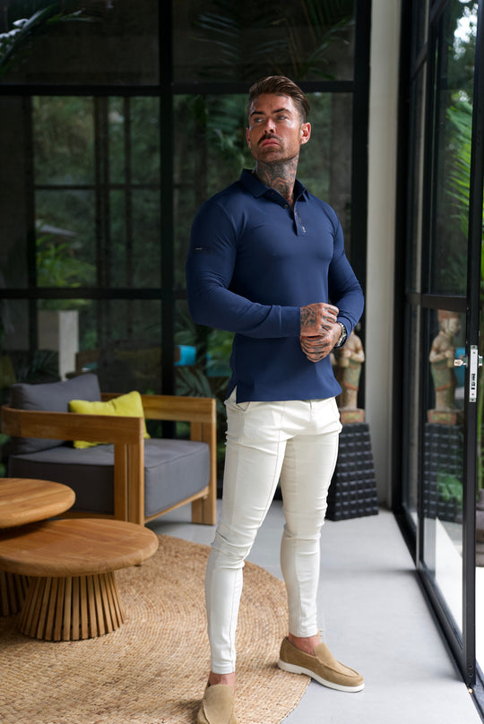 Elegante: Polo D'hiver Léger et Infroissable