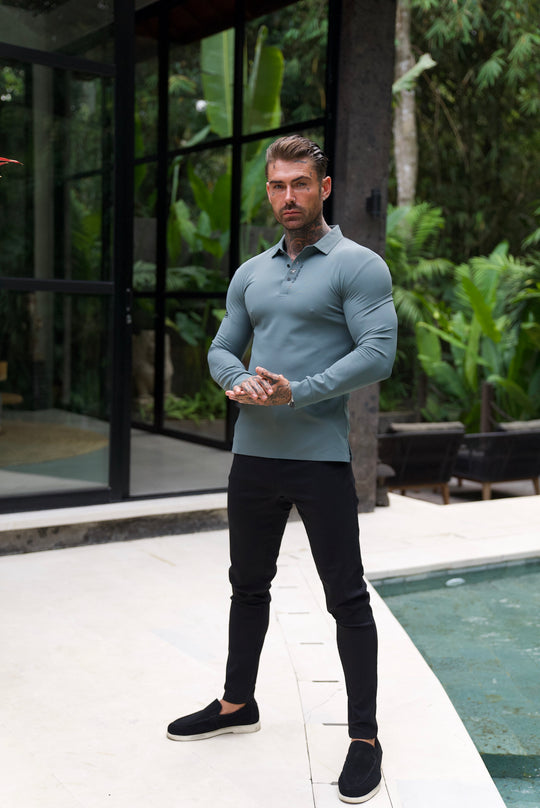 Elegante: Polo D'hiver Léger et Infroissable