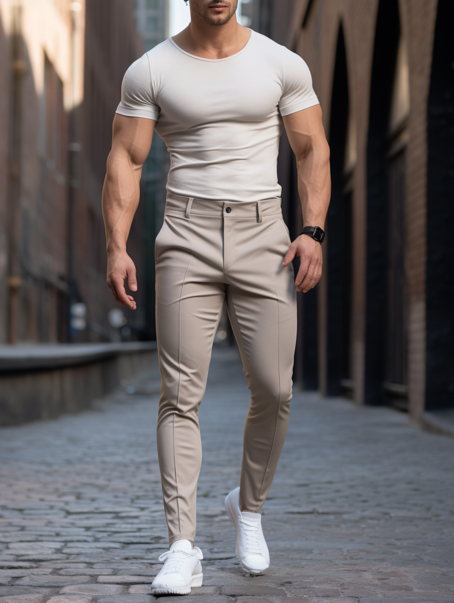 Novate: Pantalons sans plis