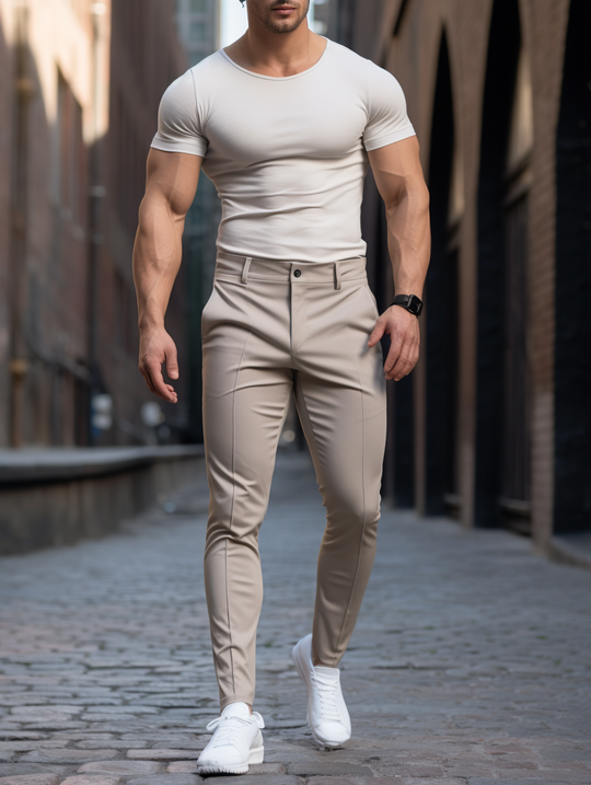 Novate Pantalons sans plis