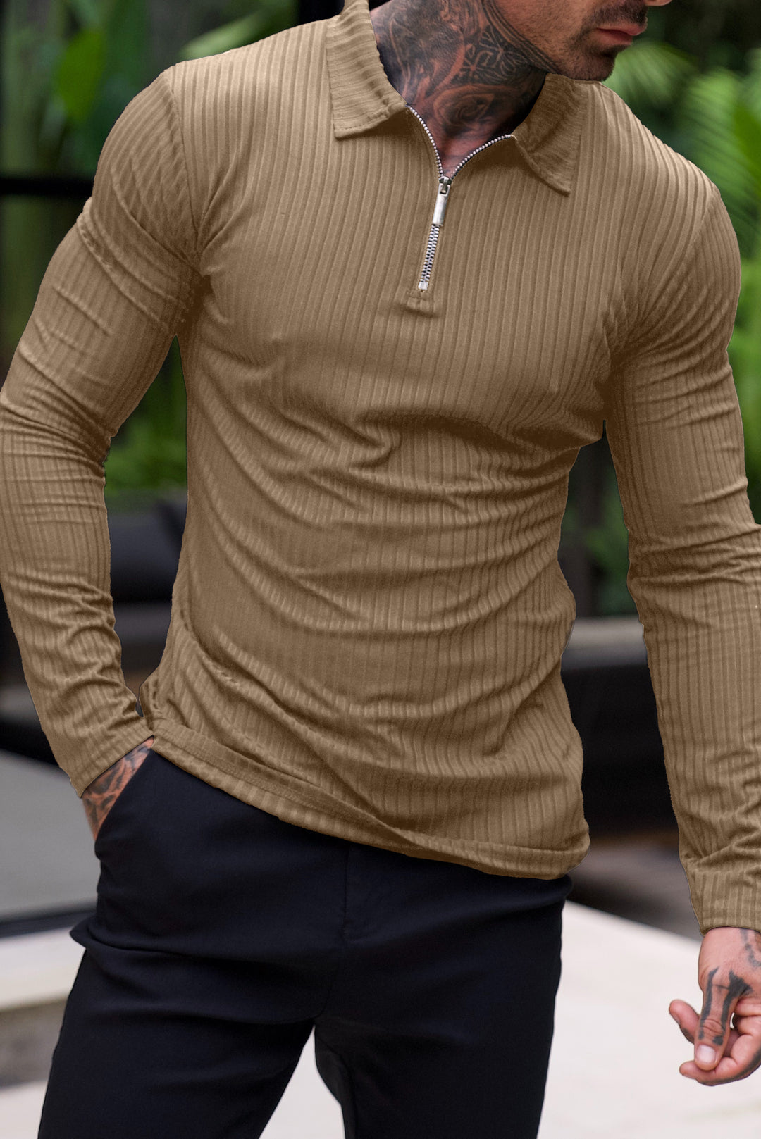 Fascino: Pull en tricot zippé