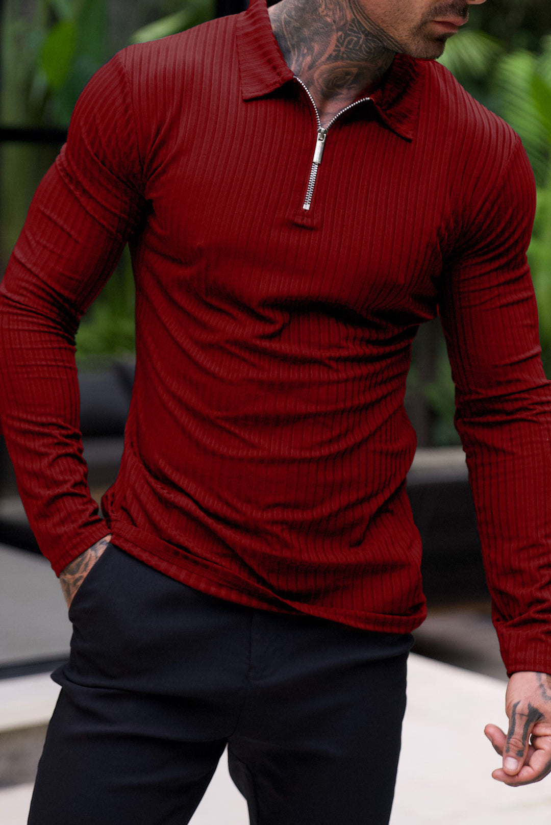 Fascino: Pull en tricot zippé