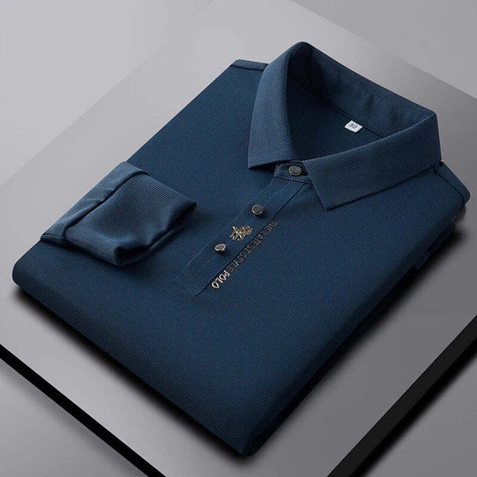 Elegante: Polo D'hiver Léger et Infroissable