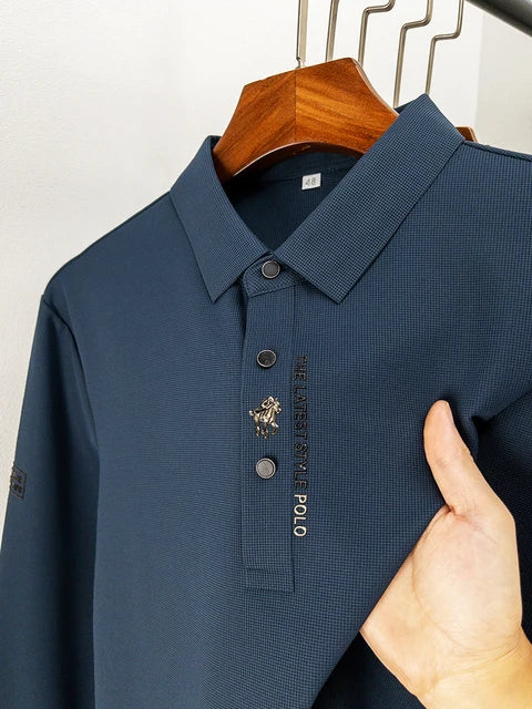Elegante: Polo D'hiver Léger et Infroissable
