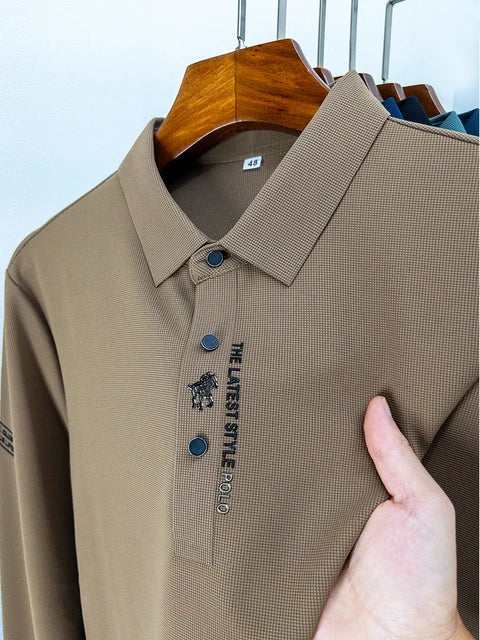 Elegante: Polo D'hiver Léger et Infroissable