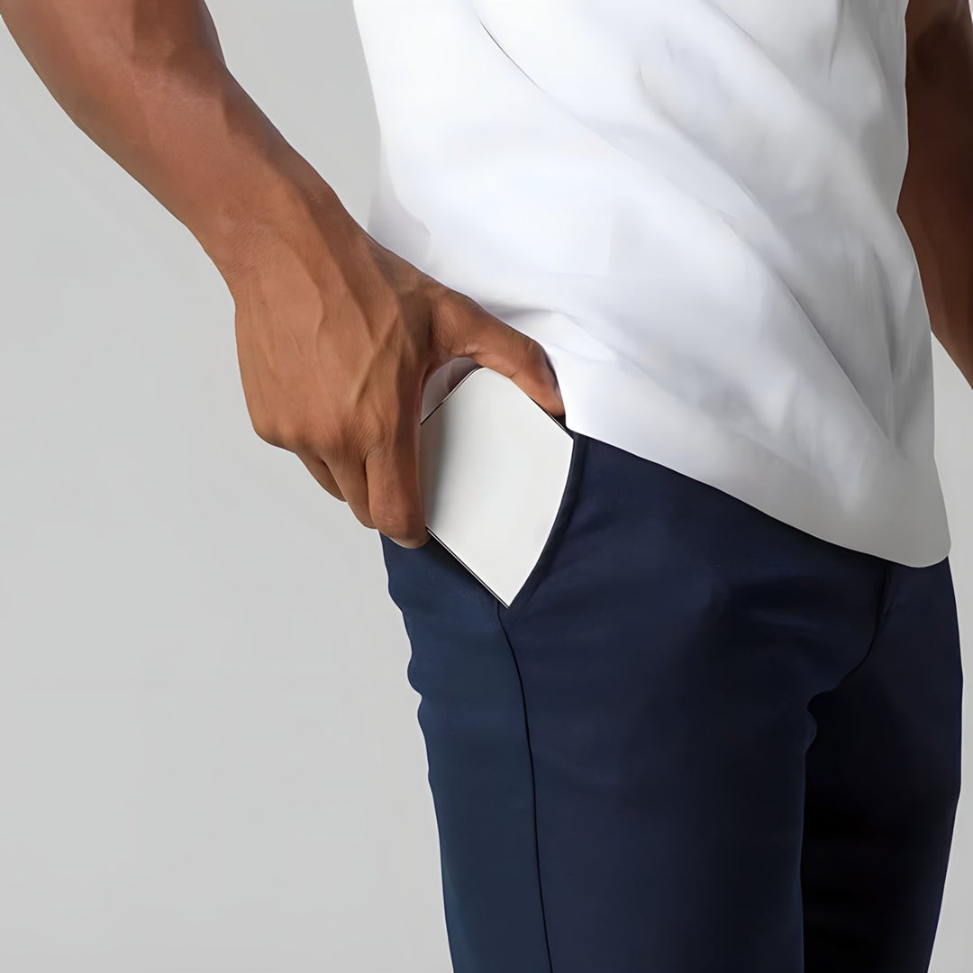 Attivo: Pantalon De Mobilité Moderne Infroissable