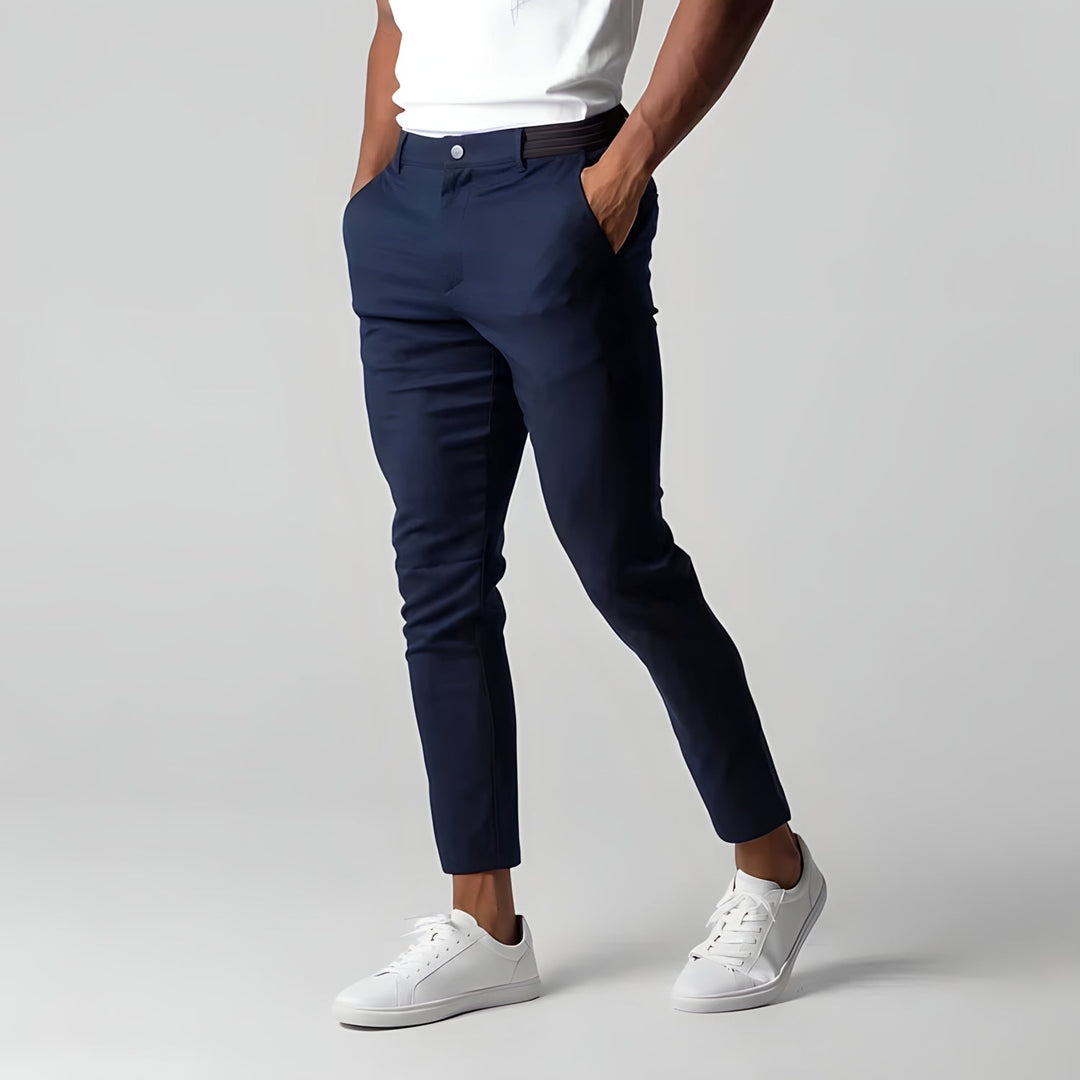 Attivo: Pantalon De Mobilité Moderne Infroissable