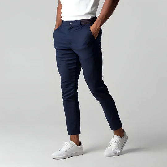 Attivo: Pantalon De Mobilité Moderne Infroissable