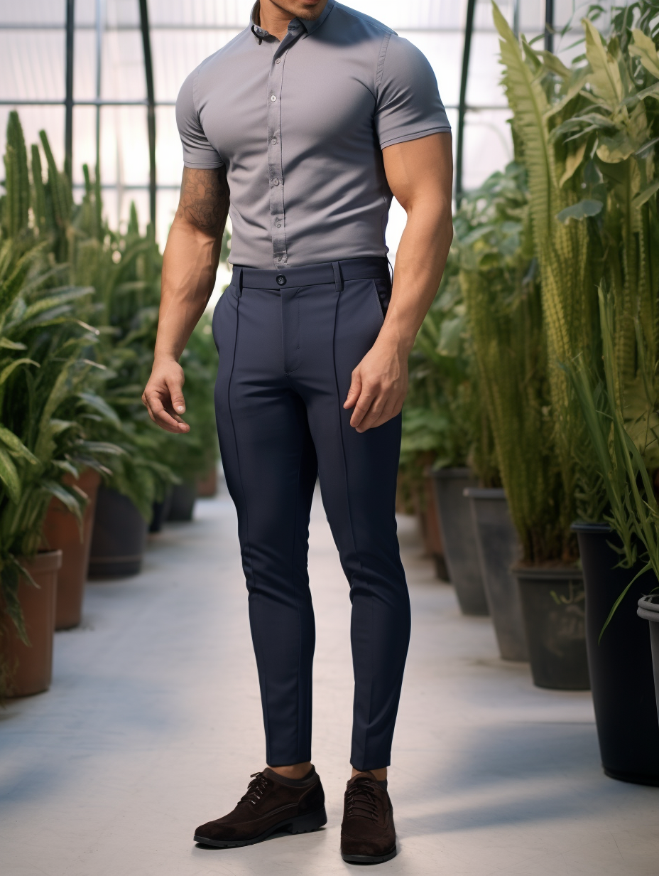 Novate: Pantalons sans plis