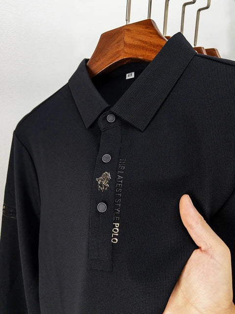 Elegante: Polo D'hiver Léger et Infroissable