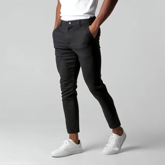 Attivo: Pantalon De Mobilité Moderne Infroissable