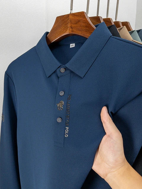 Elegante: Polo D'hiver Léger et Infroissable