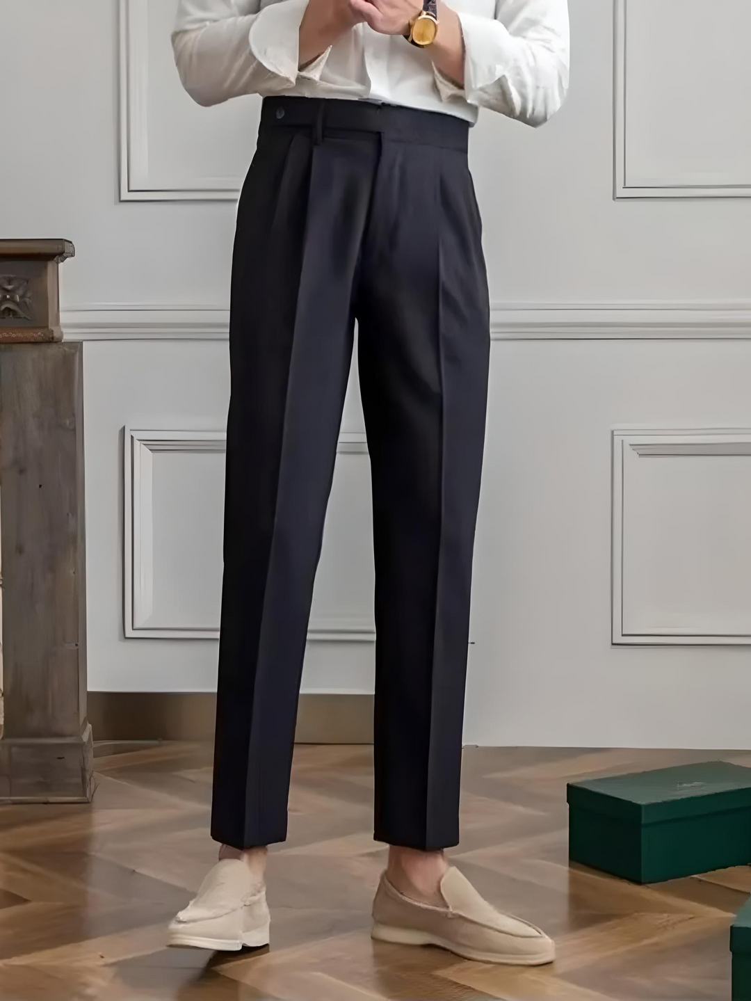 Otori: Pantalons Plissés Haut de Gamme