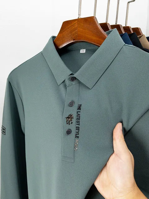 Elegante: Polo D'hiver Léger et Infroissable