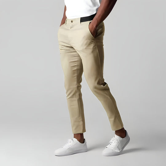 Attivo: Pantalon De Mobilité Moderne Infroissable