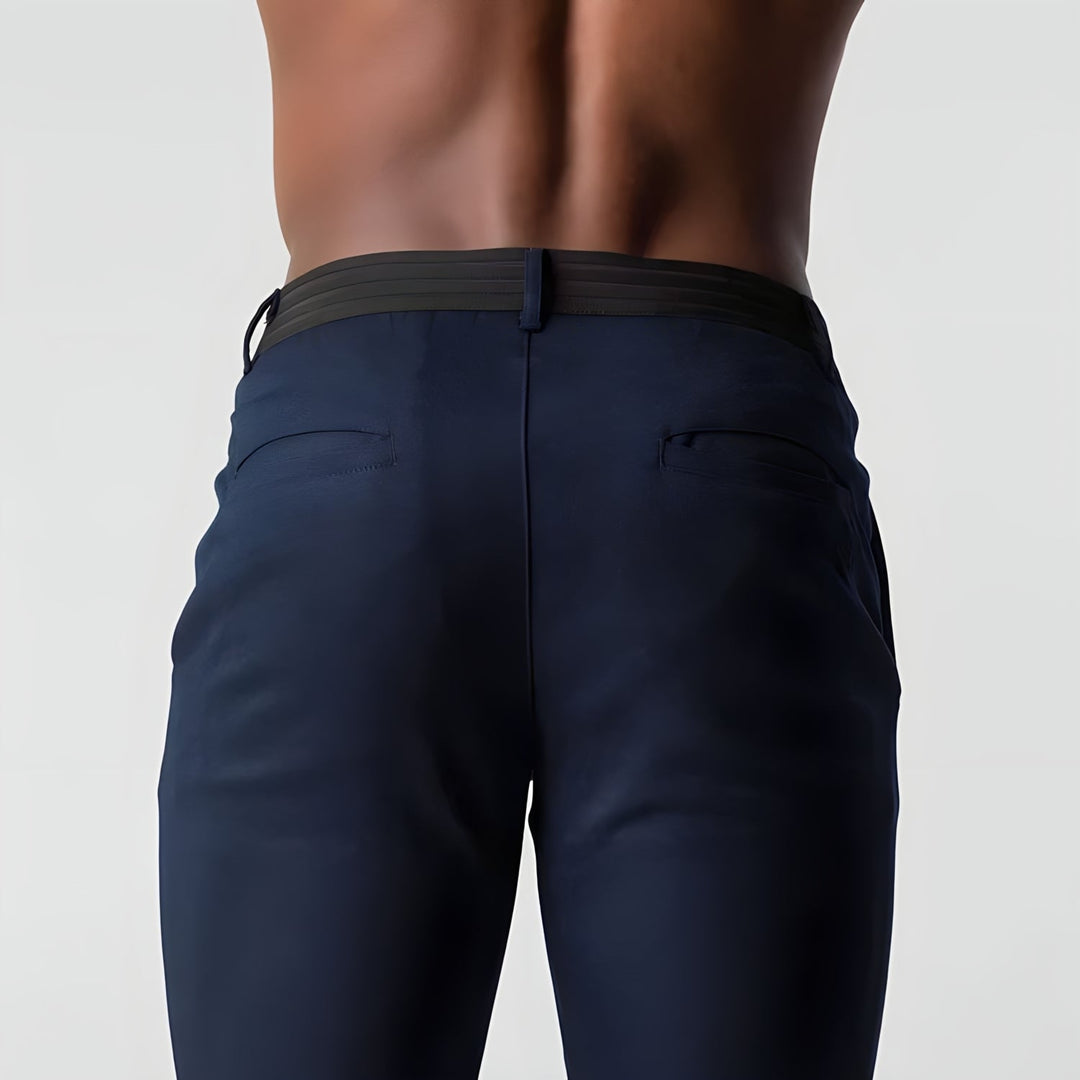 Attivo: Pantalon De Mobilité Moderne Infroissable